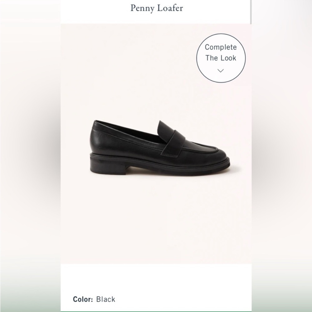 Abercrombie & Fitch Penny Loafer Black